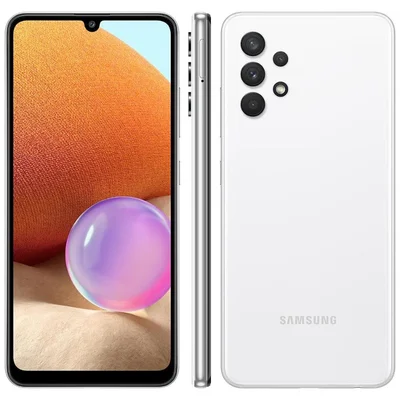 Usado: Samsung Galaxy A32 128GB, Branco - Bom