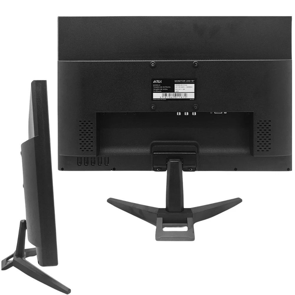 Monitor LED 19" Full HD 1920x1080p, 60Hz, 5ms, HDMI/VGA - Sigma-M1910 Monitor LED 19" Full HD 1920x1080p, 60Hz, 5ms, HDMI/VGA - Sigma-M1910