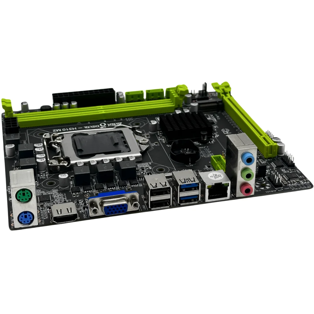 Placa-Mãe Aitek H310 Intel LGA 1151, 32GB RAM, DDR4, 4 Portas SATA III, USB 3.0, HDMI - DELTA-H310M2K Placa-Mãe Aitek H310 Intel LGA 1151, 32GB RAM, DDR4, 4 Portas SATA III, USB 3.0, HDMI - DELTA-H310M2K