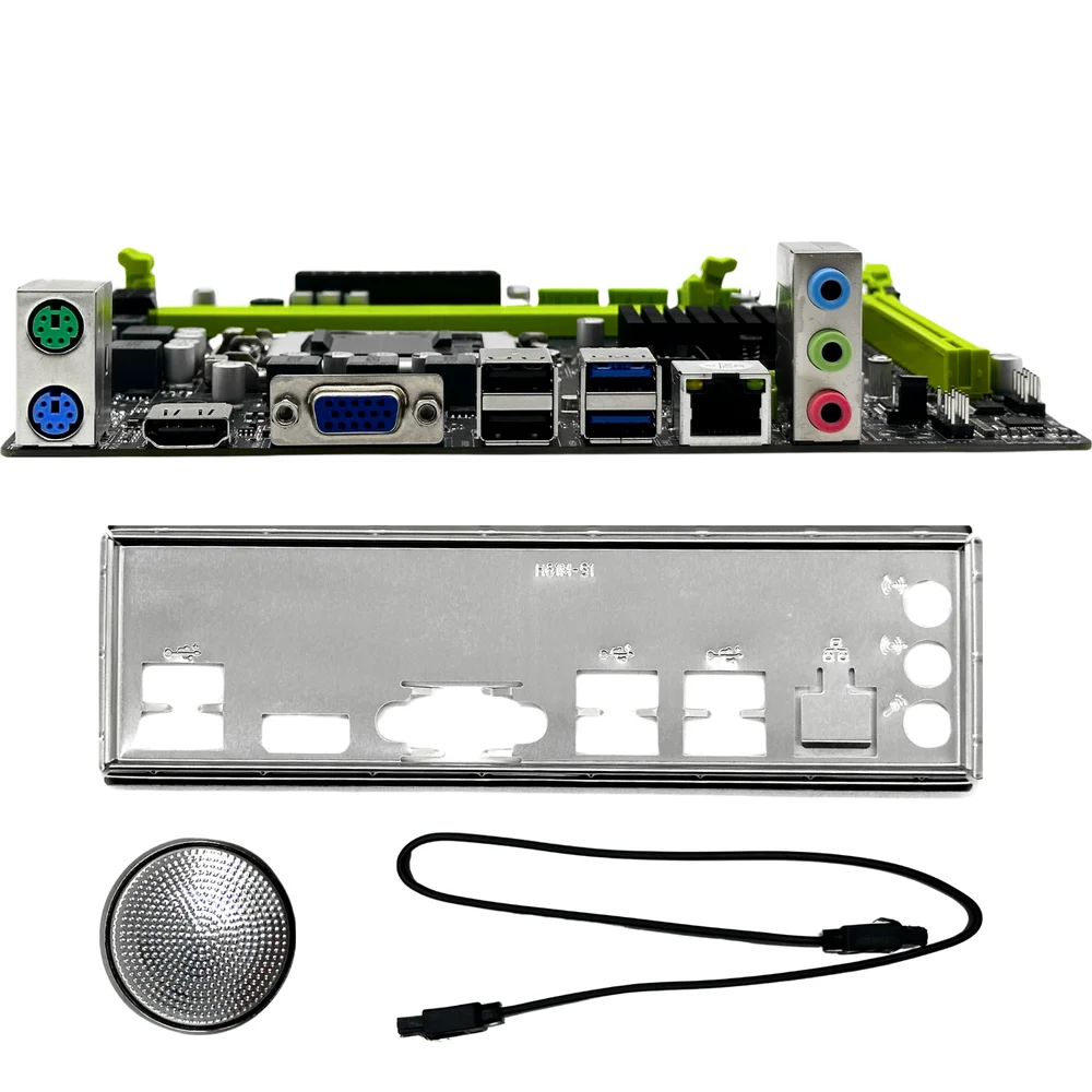 Placa-Mãe Aitek H310 Intel LGA 1151, 32GB RAM, DDR4, 4 Portas SATA III, USB 3.0, HDMI - DELTA-H310M2K Placa-Mãe Aitek H310 Intel LGA 1151, 32GB RAM, DDR4, 4 Portas SATA III, USB 3.0, HDMI - DELTA-H310M2K