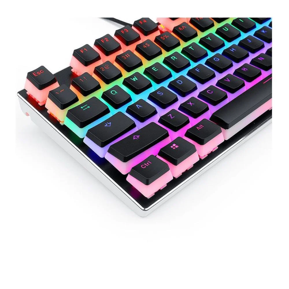 Imagem 5 de 5 do produto Teclas Para Teclado Mecânico A130, Double Shot, ABNT 2, 104 Teclas, PBT, Scarab Redragon - Preto