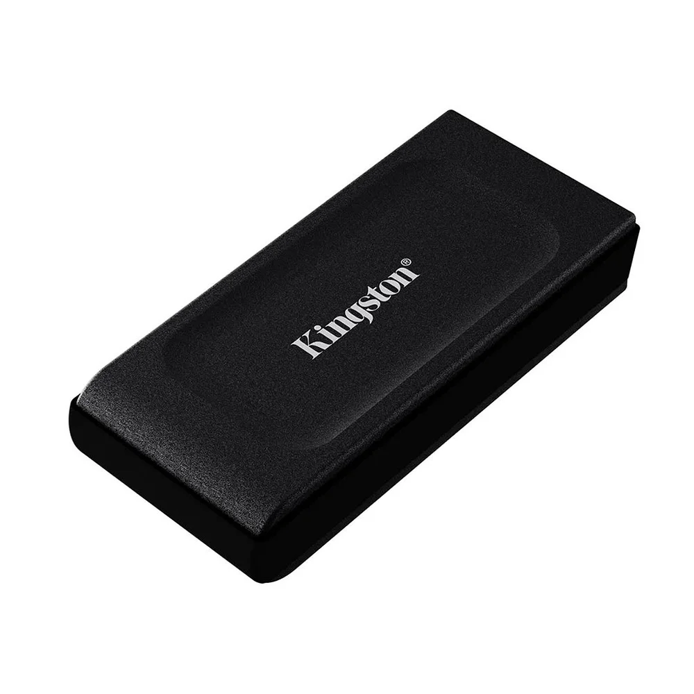 Imagem 3 de 5 do produto SSD Externo Kingston 1tb Portátil Xs1000, Preto, Prata