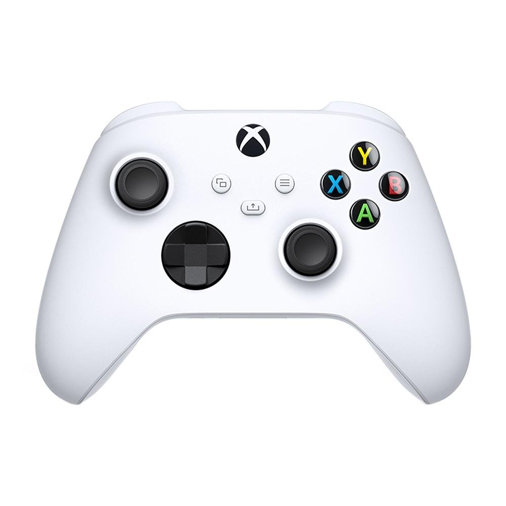 Controle Sem Fio Xbox Robot White, Joystick, Branco, Mapeamento de botões