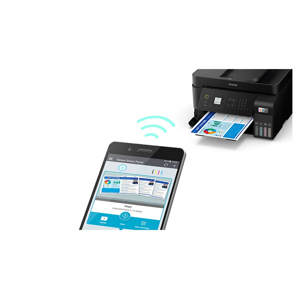 Imagem 2 de 5 do produto Multifuncional Epson Ecotank  L5590 Jato de Tinta, Wifi, USB - 085141706062