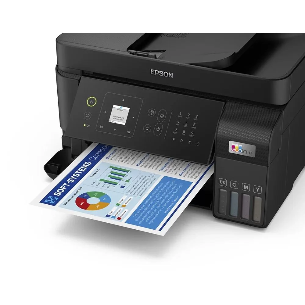 Imagem 5 de 5 do produto Multifuncional Epson Ecotank  L5590 Jato de Tinta, Wifi, USB - 085141706062