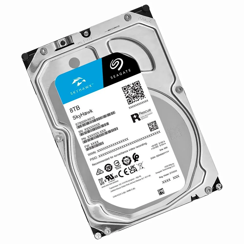 Hd Seagate 8tb Skyhawk Surveillance 35 Polegadas