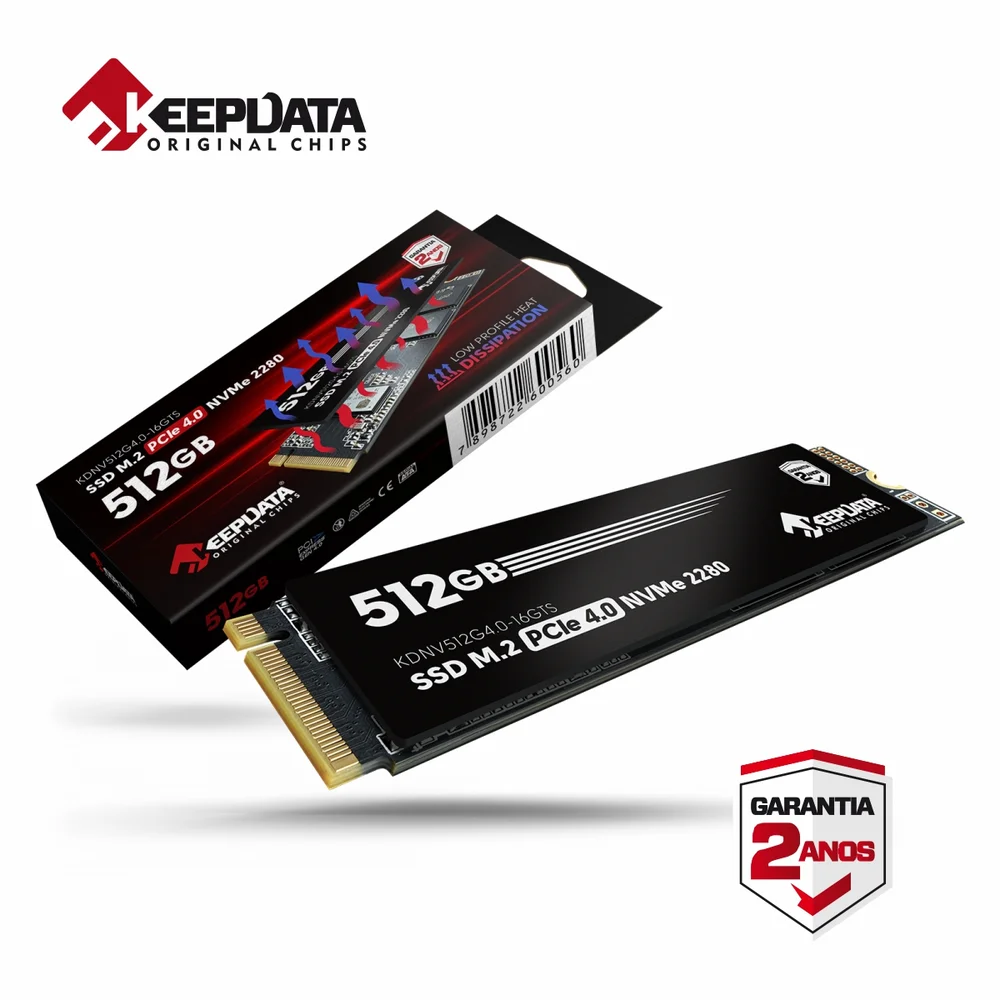 SSD M2 De 512GB Keepdata Kdnv512g4016gt KaBuM