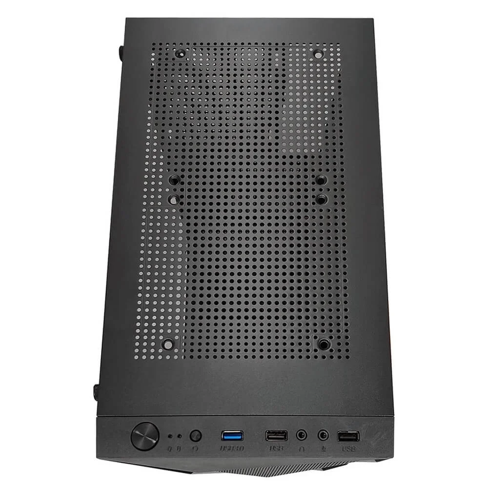 Imagem 3 de 5 do produto Gabinete Gamer Duex, Vidro Temperado, M-ATX, ITX, Preto - Dx305m