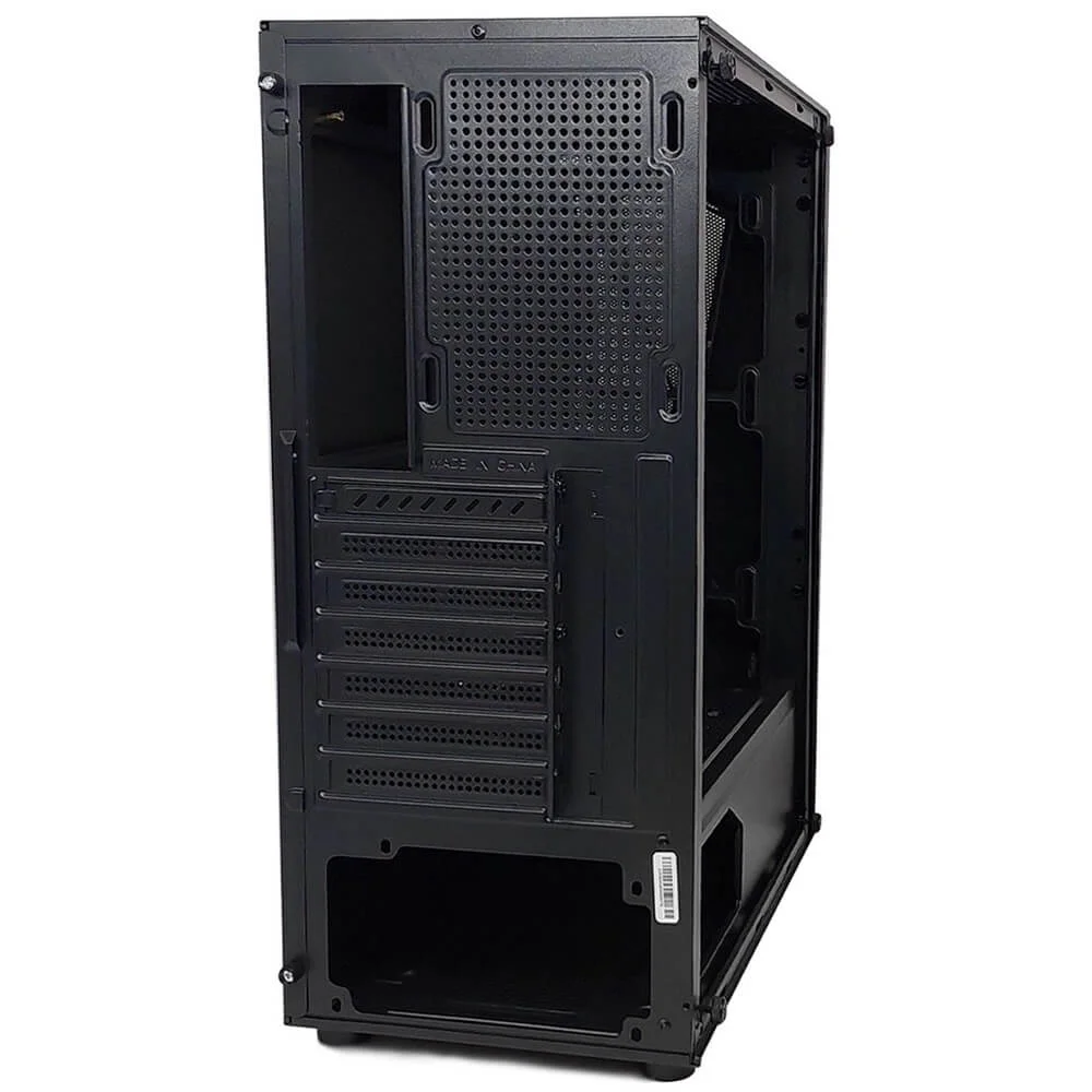 Imagem 4 de 5 do produto Gabinete Gamer Duex, Vidro Temperado, M-ATX, ITX, Preto - Dx305m