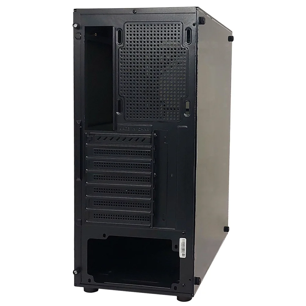 Imagem 2 de 4 do produto Gabinete Gamer Duex, Vidro Temperado, M-ATX, ITX, Vidro Temperado, Preto - Dx305t