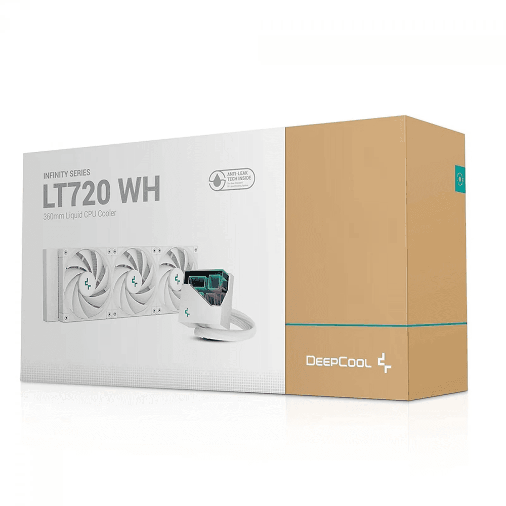 Water Cooler Deepcool LT720 WH 360MM KaBuM