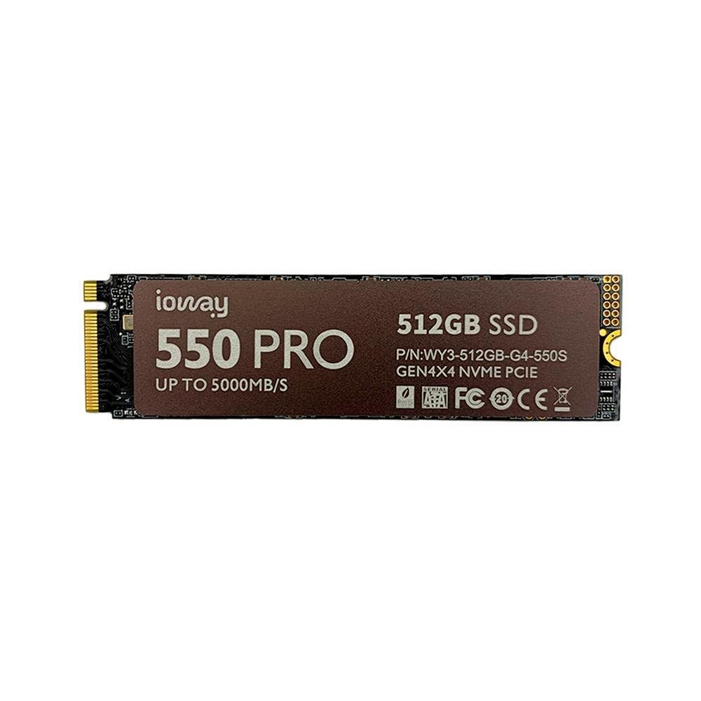 SSD Ioway 512GB M2 Nvme Pcie Gen4 5000mbs KaBuM