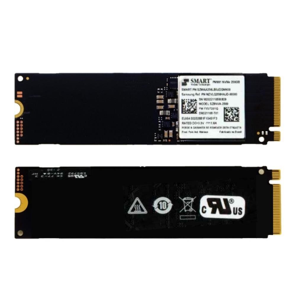 SSD Pcie 30 Smart 256GB KaBuM