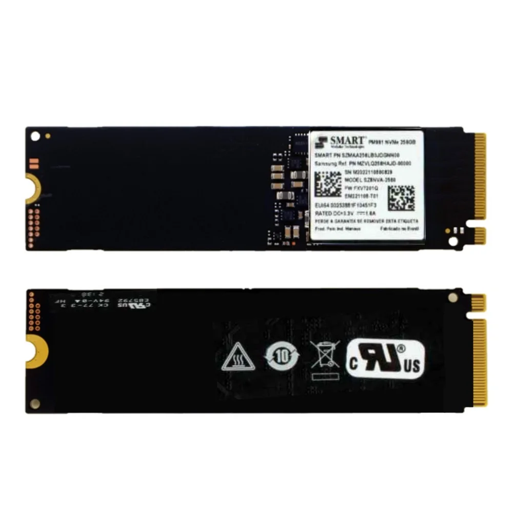 SSD Pcie 30 Smart 256GB KaBuM