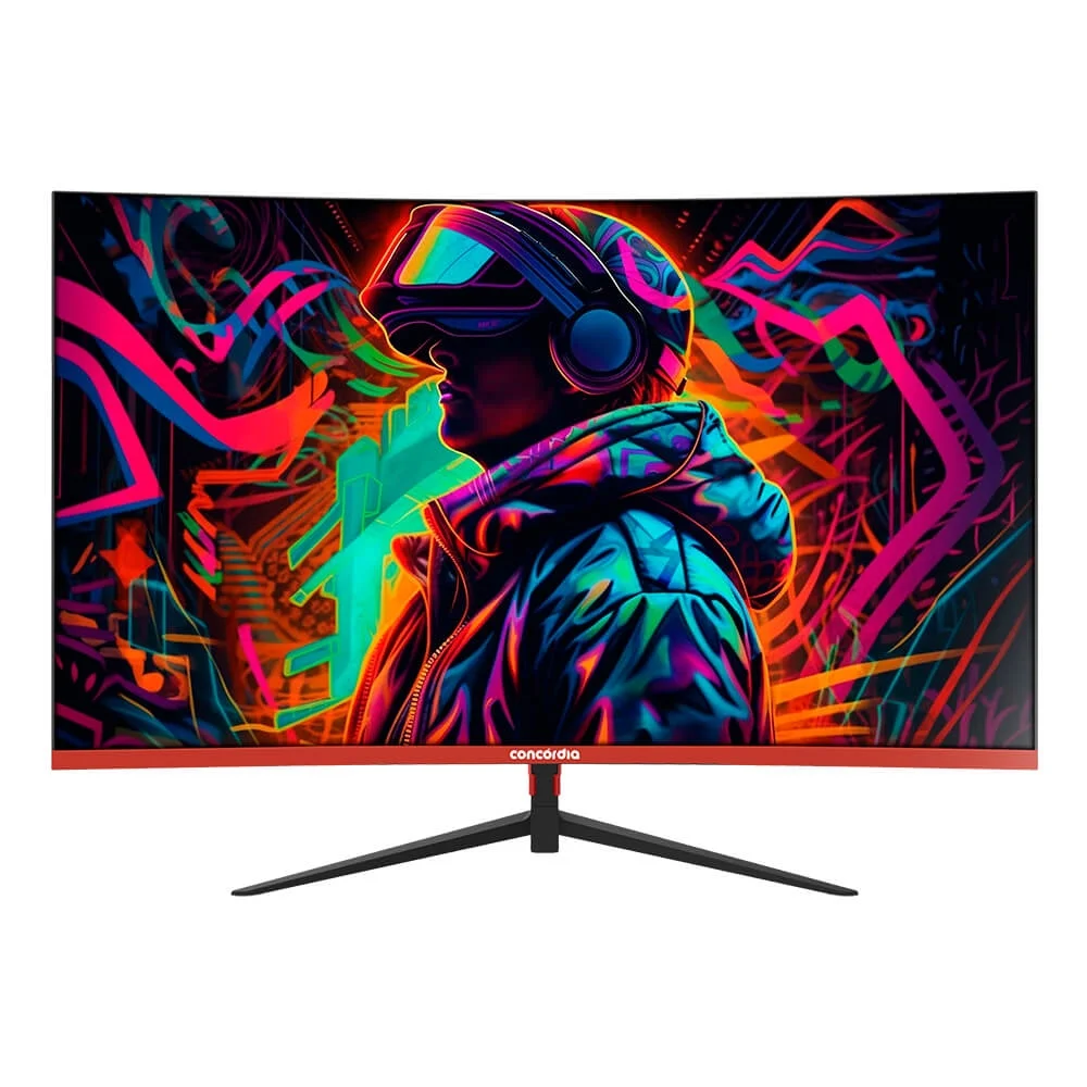 Monitor Concórdia Gamer Curvo 27" CZ270F, 100Hz, LED FULL HD, HDMI, VGA, SRGB 99%