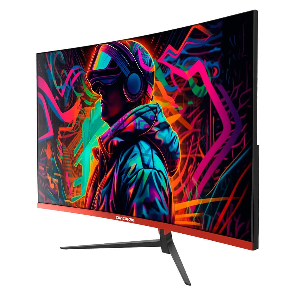 Monitor Concórdia Gamer Curvo 27" CZ270F, 100Hz, LED FULL HD, HDMI, VGA, SRGB 99%