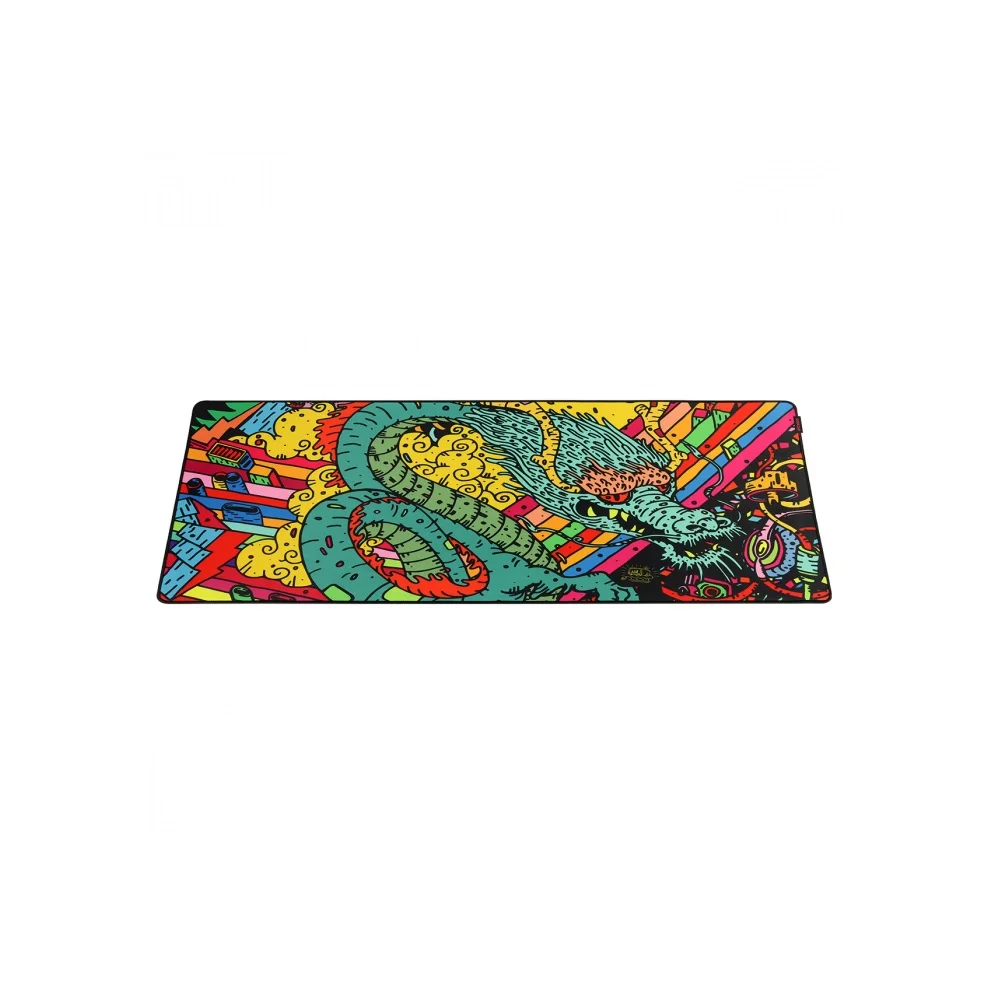Imagem 2 de 5 do produto Mouse Pad Pcyes Dragon Extended, Estilo Speed - 900x420mm