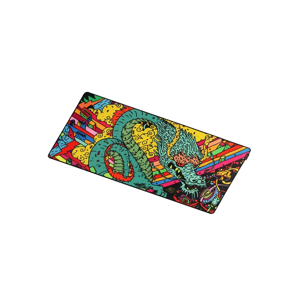 Imagem 3 de 5 do produto Mouse Pad Pcyes Dragon Extended, Estilo Speed - 900x420mm