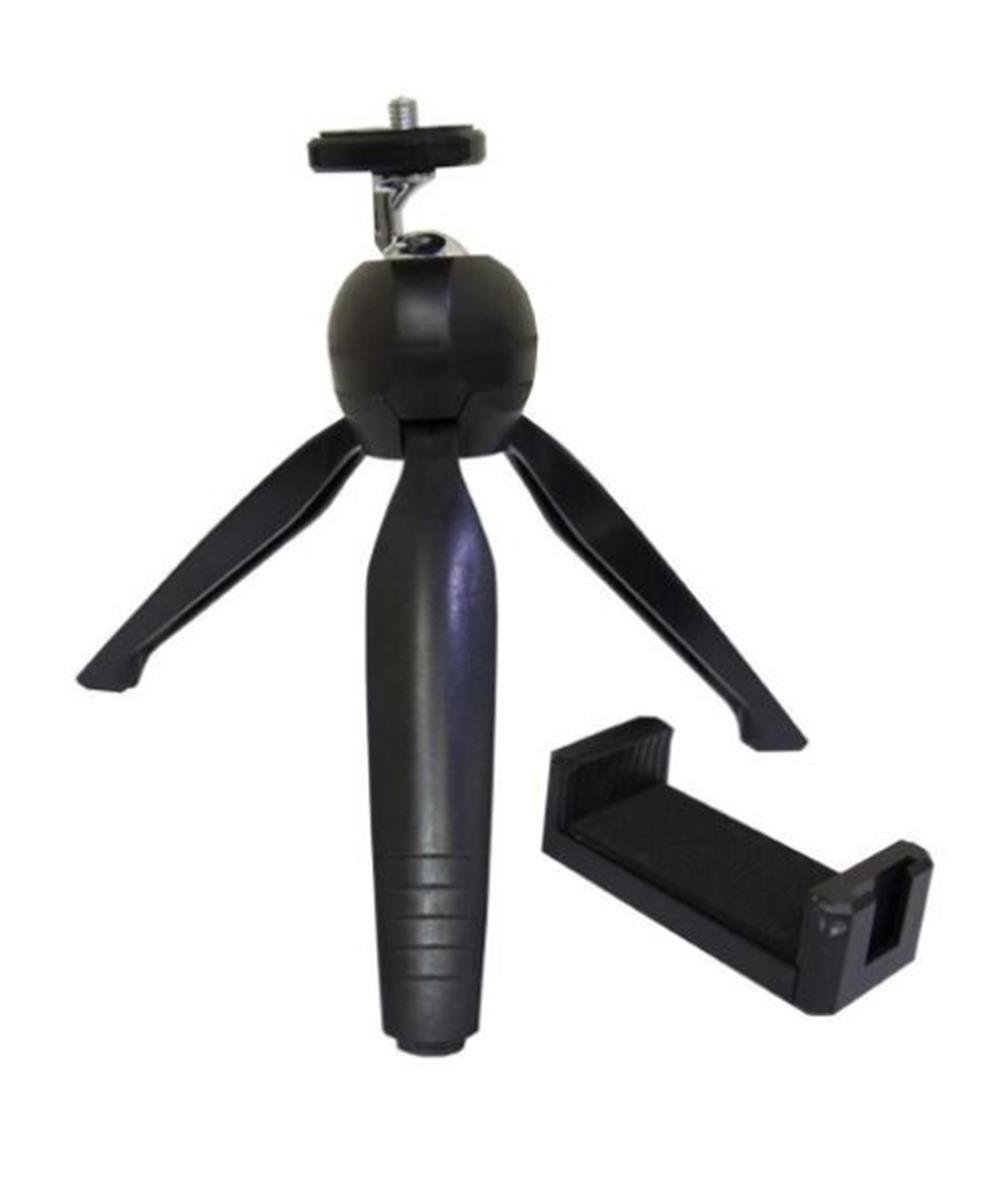 Tripé Vivitar Compacto, Grip De Mão, Rotação em 360 Graus, Vivitar Para Celular, Cabeça Giratória