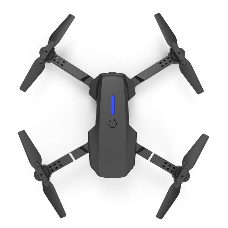 Drone  E99 Pro Profissional, Com Câmera 4K, Wi-fi + Acessórios, Preto