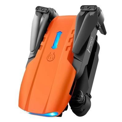 Drone E99 Pro Profissional, Com Câmera 4k, Wi-fi + Acessórios, Laranja