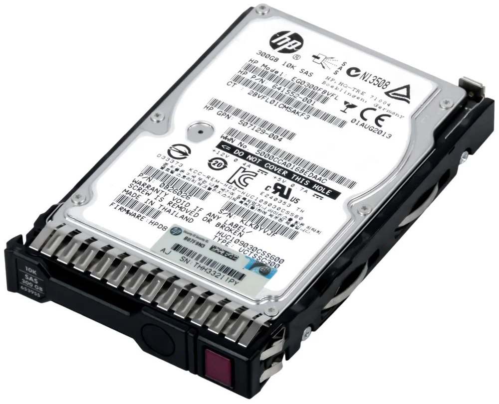 Hd Hpe 300GB, 10k Sas Dp 2.5 Polegadas - 493083-001