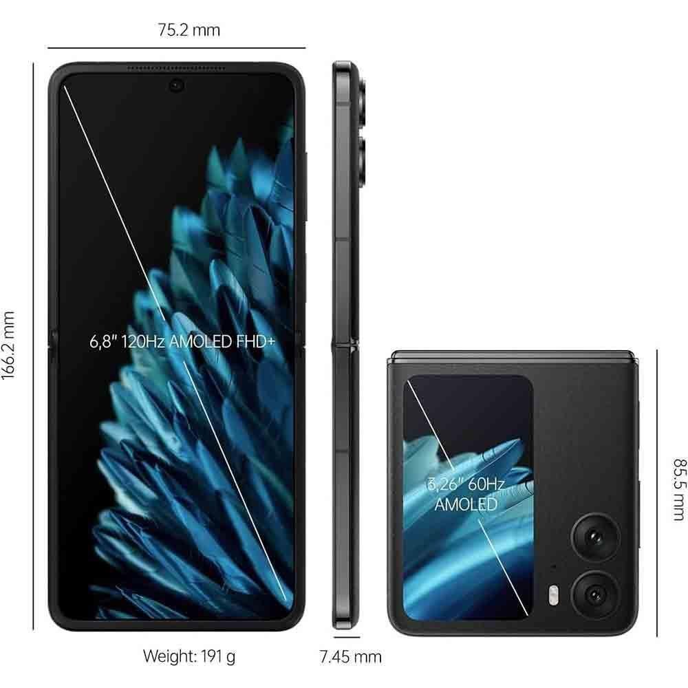Smartphone Oppo Find N2 Flip 5G 256GB 8GB KaBuM