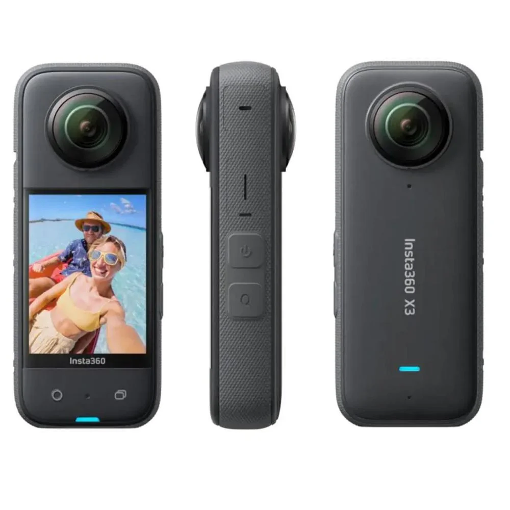 Câmera de aço Insta360 X3 Vídeo 57k KaBuM