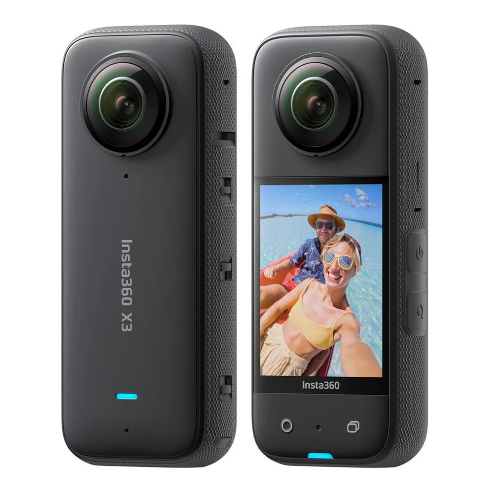 Câmera de aço Insta360 X3 Vídeo 57k KaBuM