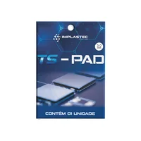 Thermal Pad Térmico Implastec Ts Pad 3.0mm X 100 X 100 Mm - 12,8w/m.k 2