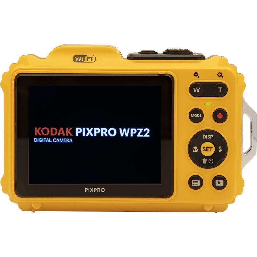 Câmera Compacta Kodak PIXPRO, WPZ 2, 16.35MP, Tela 2.7 Polegadas,  A Prova D'água, Amarelo
