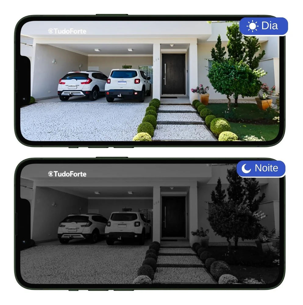 Imagem 3 de 5 do produto Kit 8 Câmeras Segurança Intelbras, FULL HD + DVR Intelbras, 8 Canais + HD 500GB