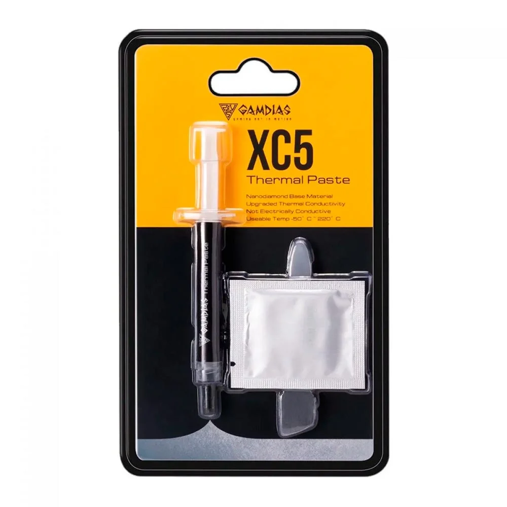 Imagem 4 de 5 do produto Pasta Térmica Gamdias Thermal Grizzly Xc5 4g, Prata