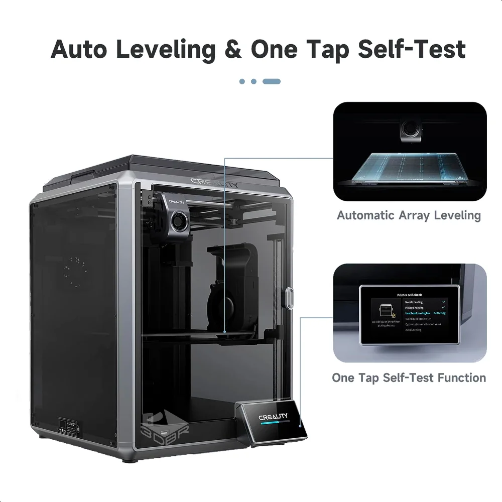 Impressora Creality 3D Fechada K1 Printer KaBuM