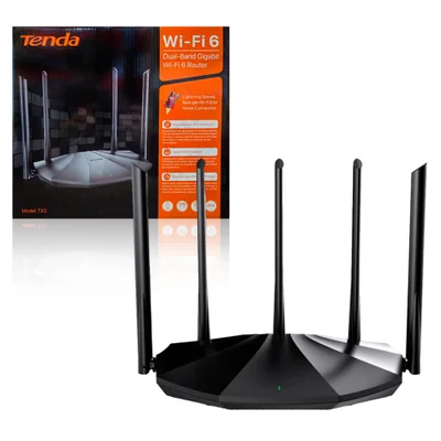 Roteador Wireless Gigabit Dual Band 1200mbps 5 Antenas TX2 PRO Tenda