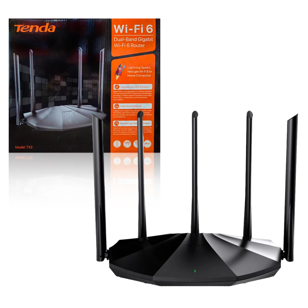 Roteador WIFI 6 Gigabit Banda Dupla Antena KaBuM