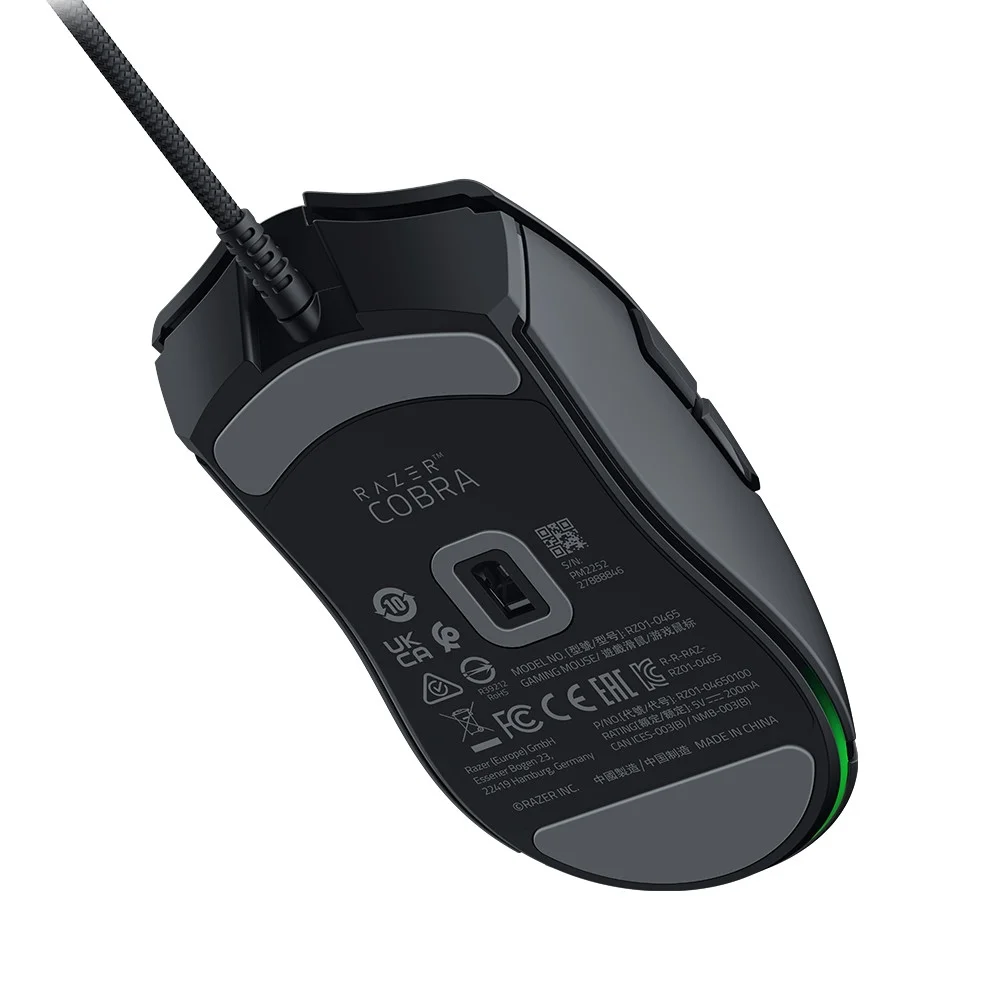 Imagem 4 de 5 do produto Mouse Gamer Razer Cobra, Com Fio, RGB, PDI 8500
