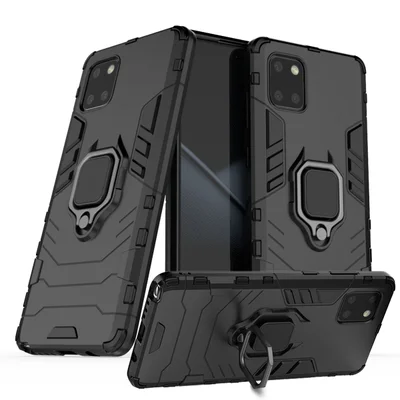 Capa Para Samsung Galaxy Note 10 Lite,Protetora Resistente Militar, Anti Impacto Queda, Armadura,preto
