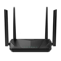 Roteador Wireless Intelbras W6-1500, 1200mbps, Dual Band, 3 Portas Lan, 4 Antenas, Preto