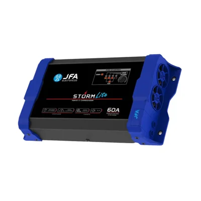 Fonte Carregador De Bateria Jfa, 60A, Storm Lite - Bivolt