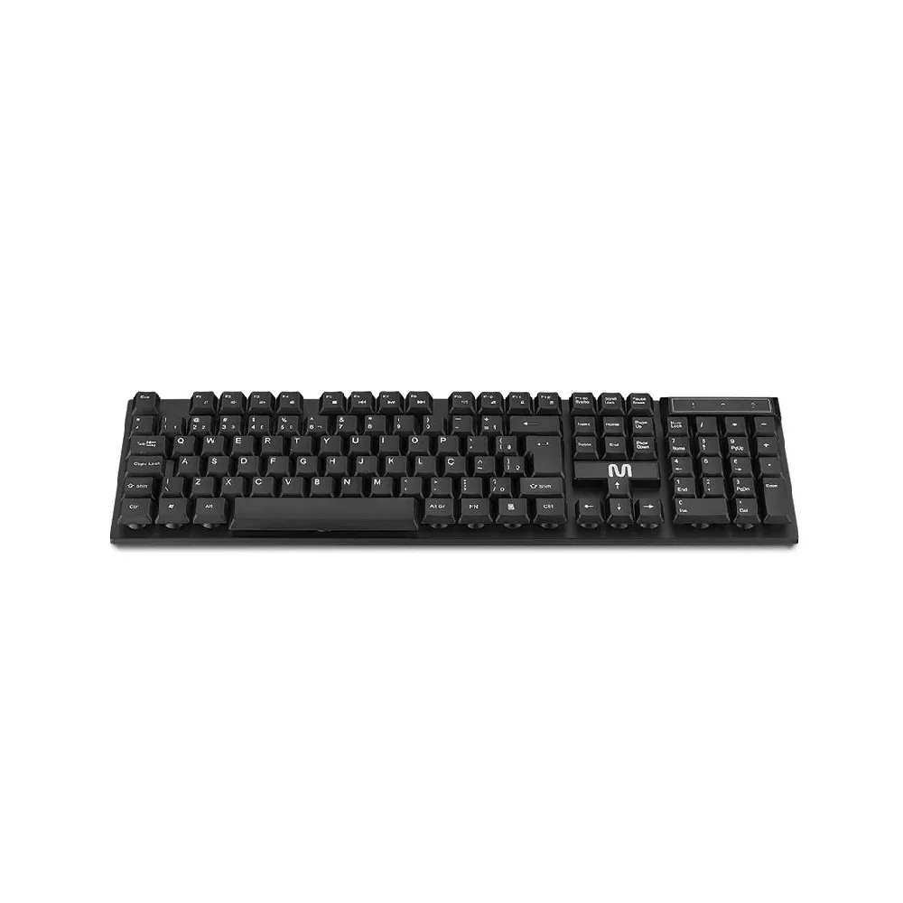 Imagem 5 de 5 do produto Teclado Sem Fio Slim Multi,Conexão 2.4ghz, USB, 12 Teclas, Multimídia,Preto  - Tc299
