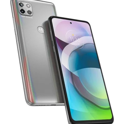 Usado - Smartphone Motorola MotoG, 5G, 128GB, Dual chip, Tela 6.7'', Prata Prisma - Muito Bom