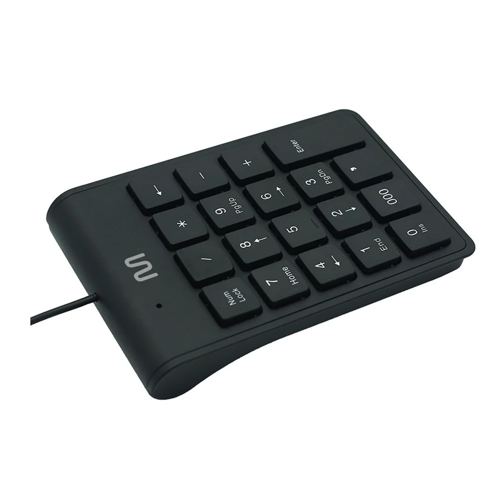 Imagem 3 de 5 do produto Teclado Numérico Com Fio Multi, USB, Cabo De 120cm, Com Tecla 000, Preto - Tc227