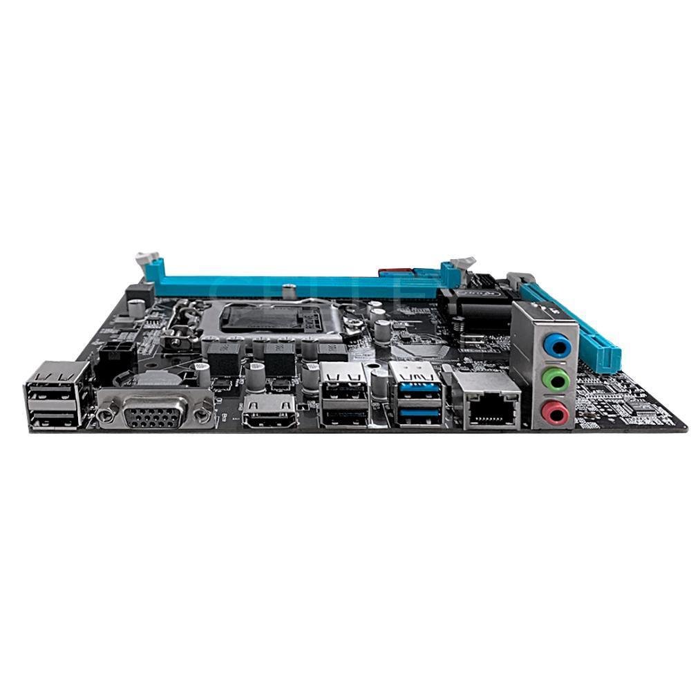 Placa-Mãe Knup B75/H77, Chipset Intel LGA 1155, Pci Express, DDR3, 16GB, USB 2.0 6
