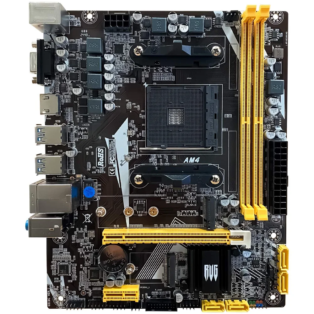Placa-Mãe Revenger G-A320, Socket AMD AM4, M.2 NVMe, DDR4, Micro-ATX 5