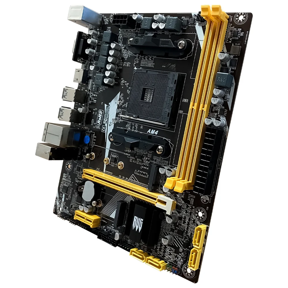 Placa-Mãe Revenger G-A320, Socket AMD AM4, M.2 NVMe, DDR4, Micro-ATX 8