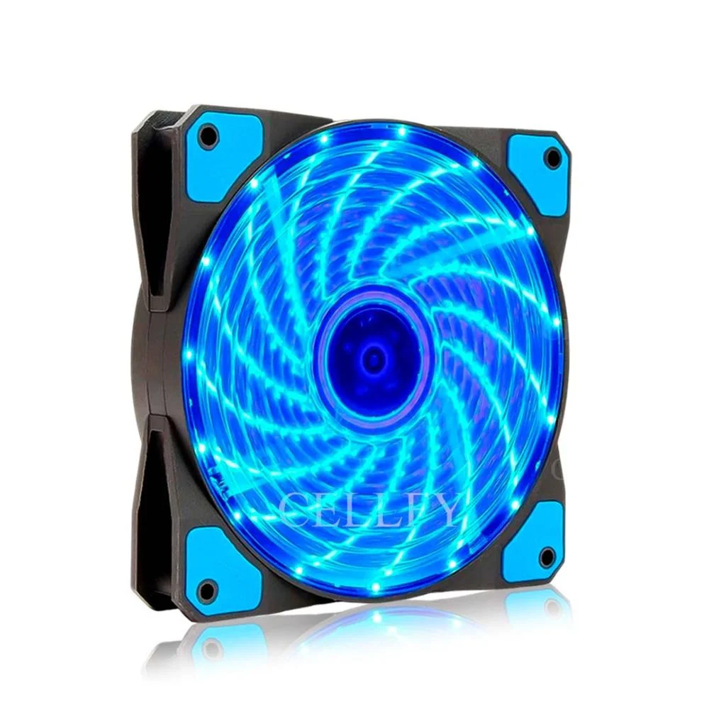 Cooler Knup para Gabinete e Cpu, Led Azul, Super Silencioso, 1500 RPM 5