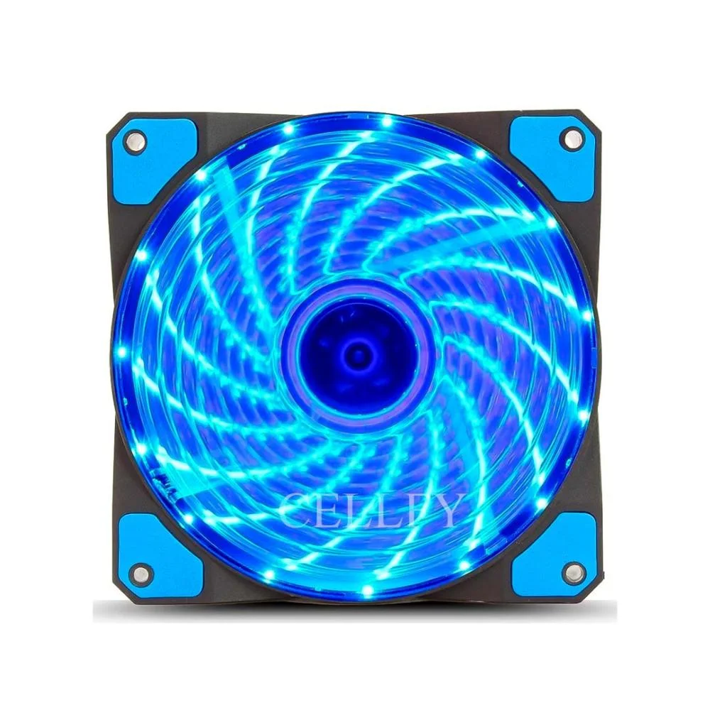 Cooler Knup para Gabinete e Cpu, Led Azul, Super Silencioso, 1500 RPM 7