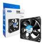 Cooler Fan Knup, 80MM, Ventoinha Para Gabinete e Cpu Silencioso - 12VDC