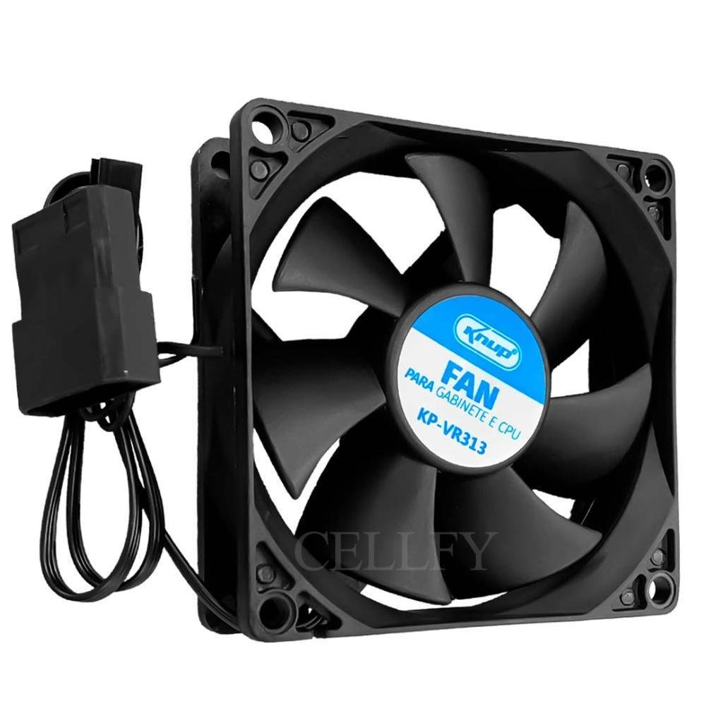 Cooler Fan Knup 80MM 12VDC KaBuM